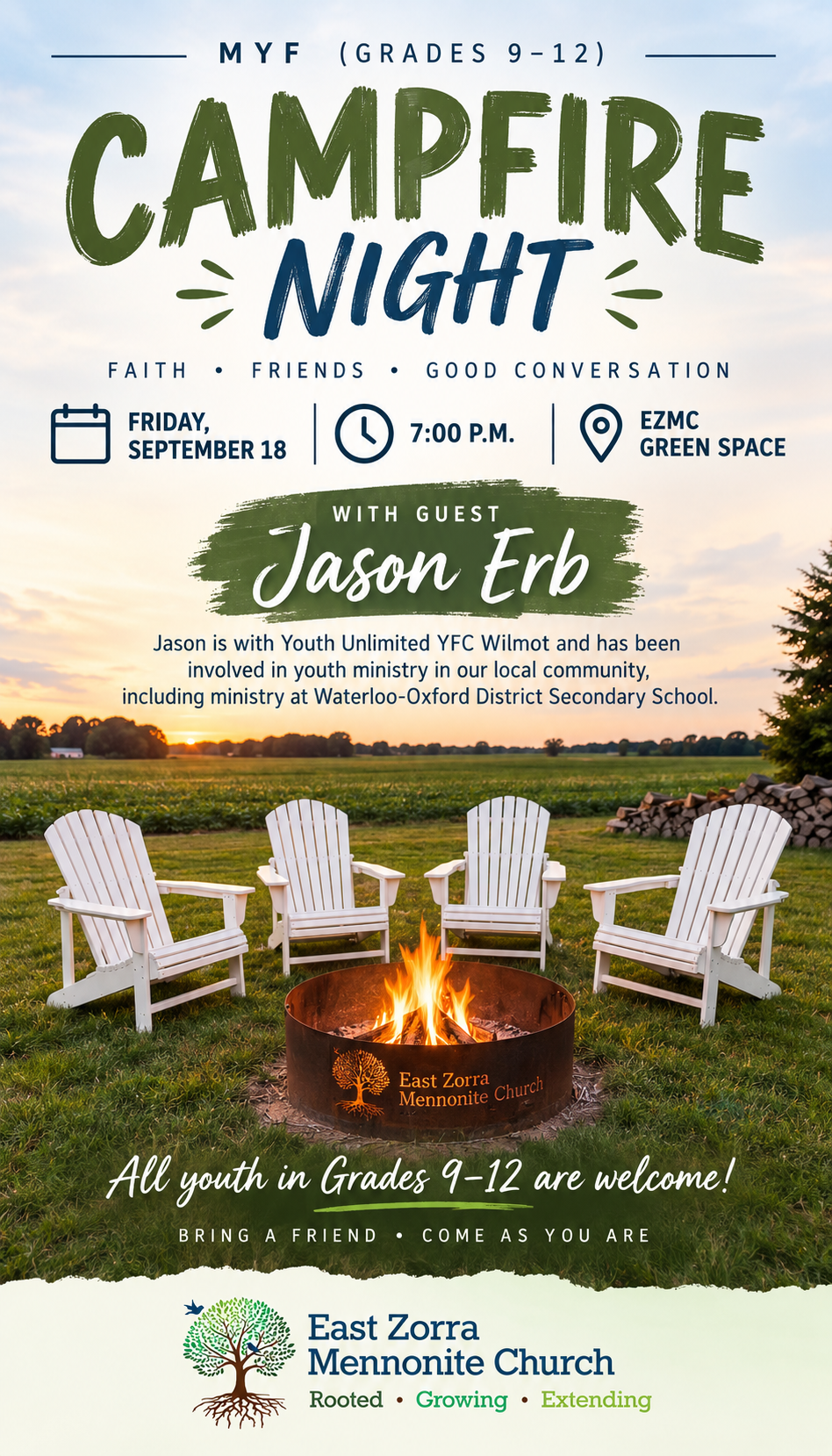 MYF CAMPFIRE NIGHT — SPECIAL GUEST JASON ERB!