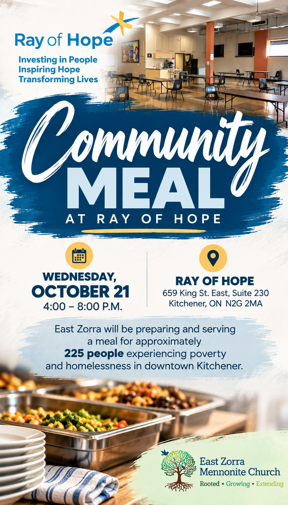 Ray of Hope – Community Meal