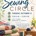SEWING CIRCLE – RESCHEDULED