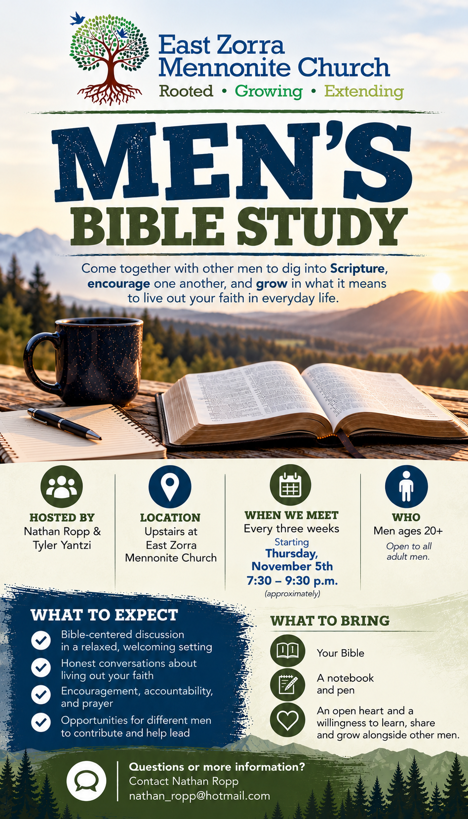 Men’s Bible Study